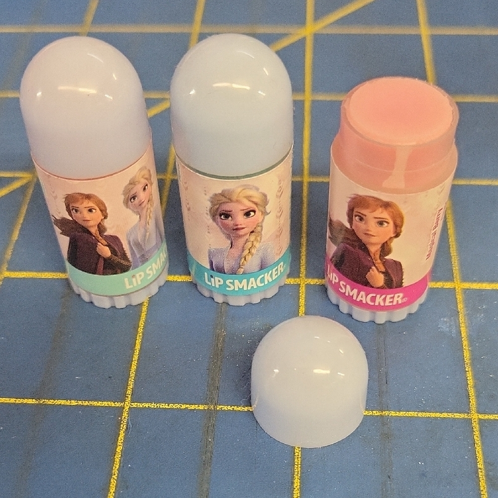Frozen Lip Balm 2.4g Each Set of 3 New
